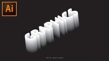 How To Make Faded 3D Text Effects Like A Pro | Typography - Illustrator Tutorial