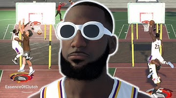 LEBRON JAMES INSANE CONTACT DUNKS NBA2K21