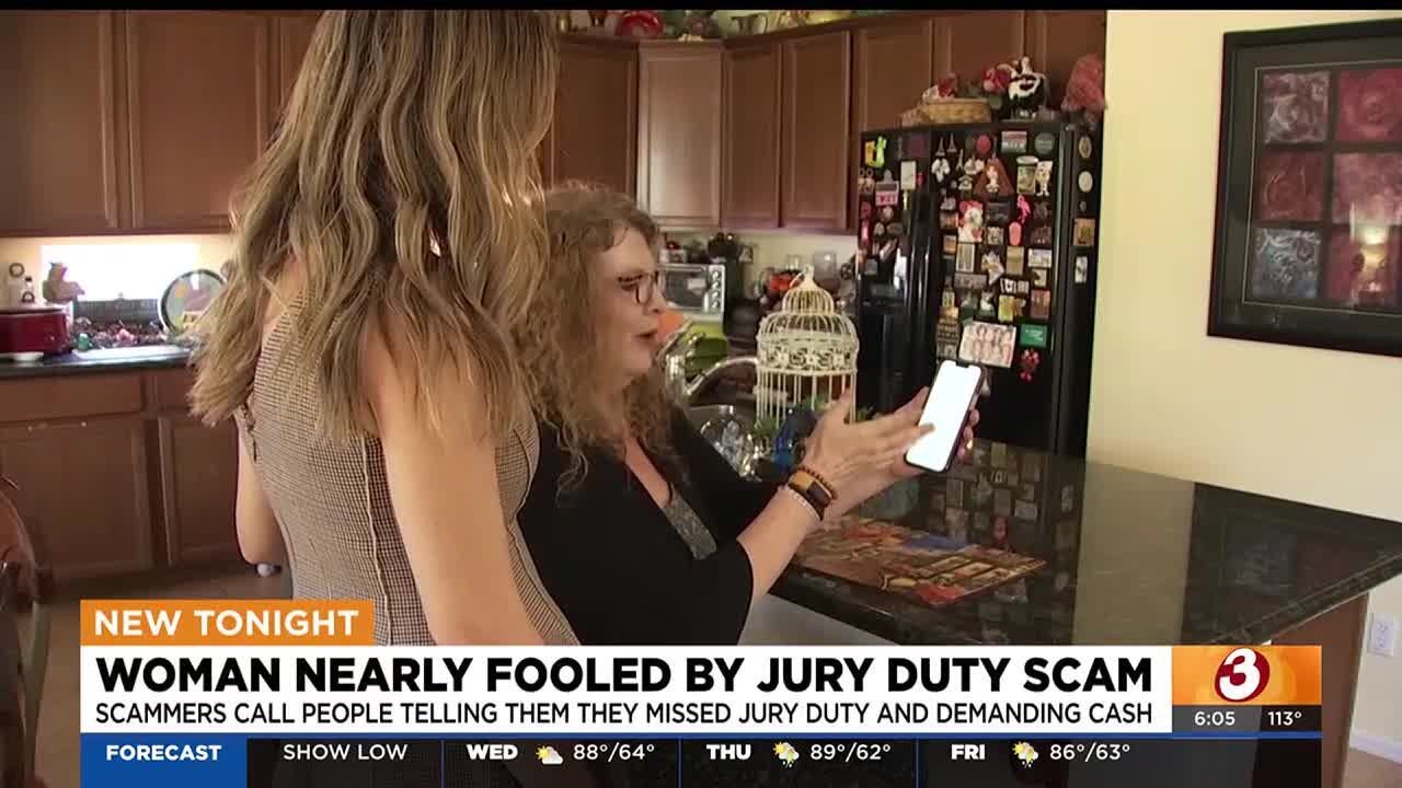 Gilbert woman nearly fell for jury duty scam - YouTube