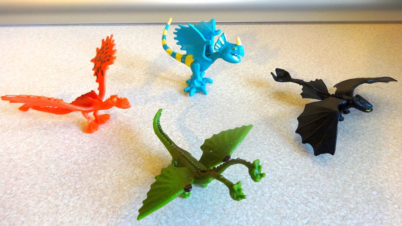 How To Train Your Dragon 2 Movie Set of 4 Surprise Minifigures