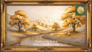 Golden Forest Serenity ✨ | 4K Luxury Nature TV Art | Calm Landscape with Elegant Frame screenshot 5