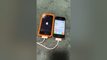 iPhone 4 iOS 4 vs iPhone 4s iOS 5 boot test! #shorts