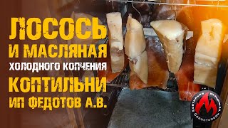 ЛОСОСЬ и МАСЛЯНАЯ холодного копчения. Рецепты от коптильщика.  Владислав Север. Коптильни ИП Федотов