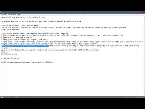 battlefield 2 joining server crash to desktop fix