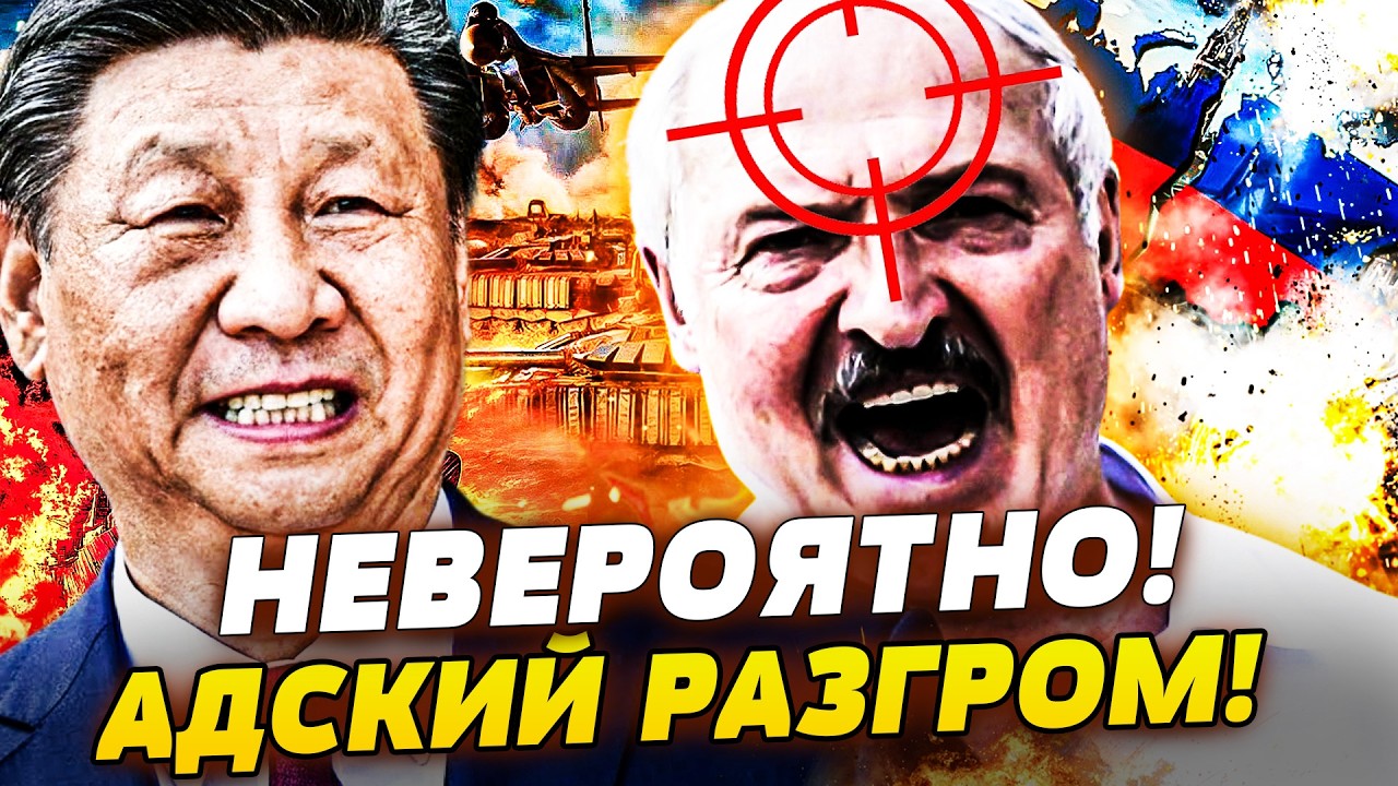 💥9 МИНУТ НАЗАД! ПОСЛЕДНИЕ ДНИ ЛУКАШЕНКА! КИТАЙ ВОРВАЛСЯ! ПУТИН — ВСЁ?! МОЛДОВА И ГРУЗИЯ ПОРВАЛИ РФ!