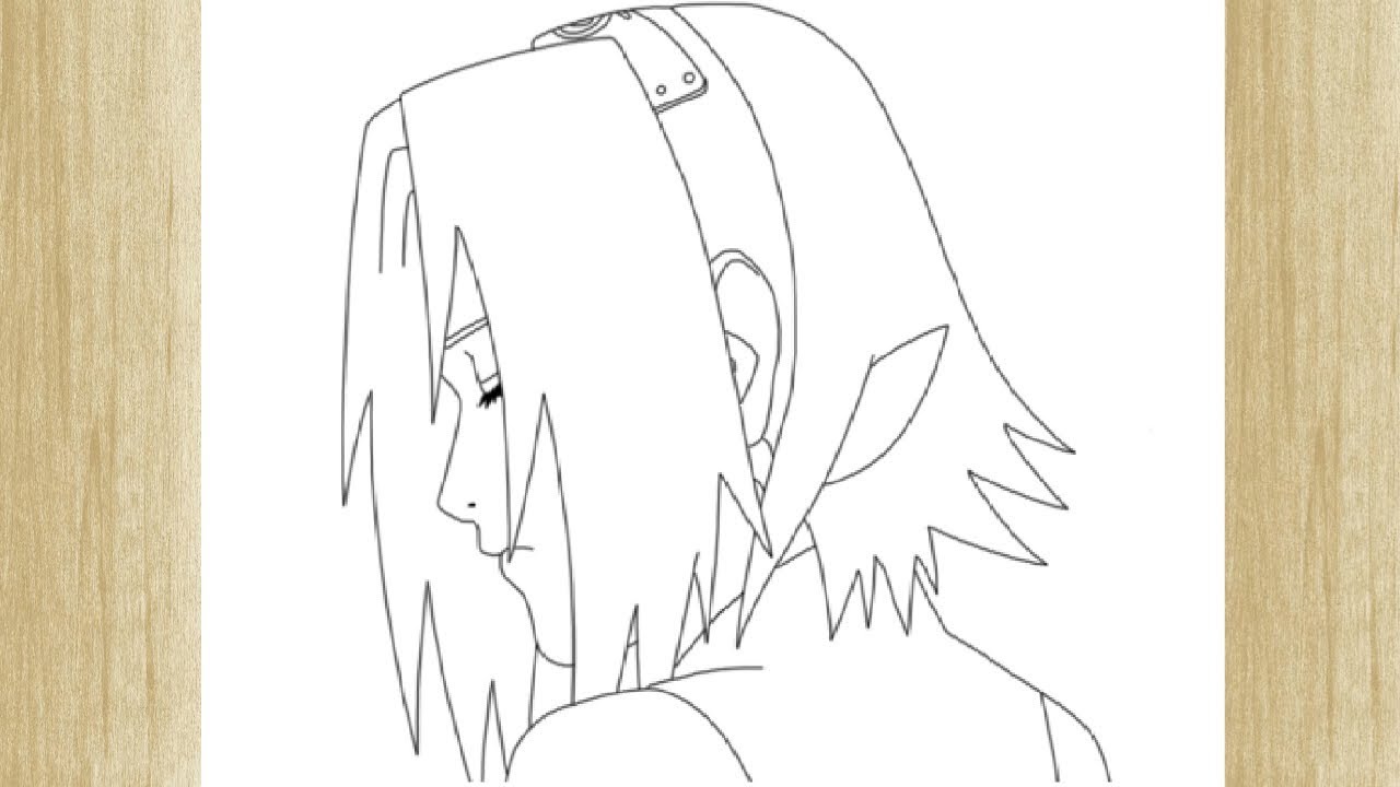 How To Draw Sakura Haruno From Naruto Como Desenhar A Sakura De Naruto Youtube