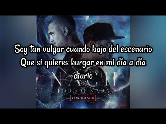 Nach ft Kase'O - Todo o Nada (Letra - Video Lyric) - YouTube