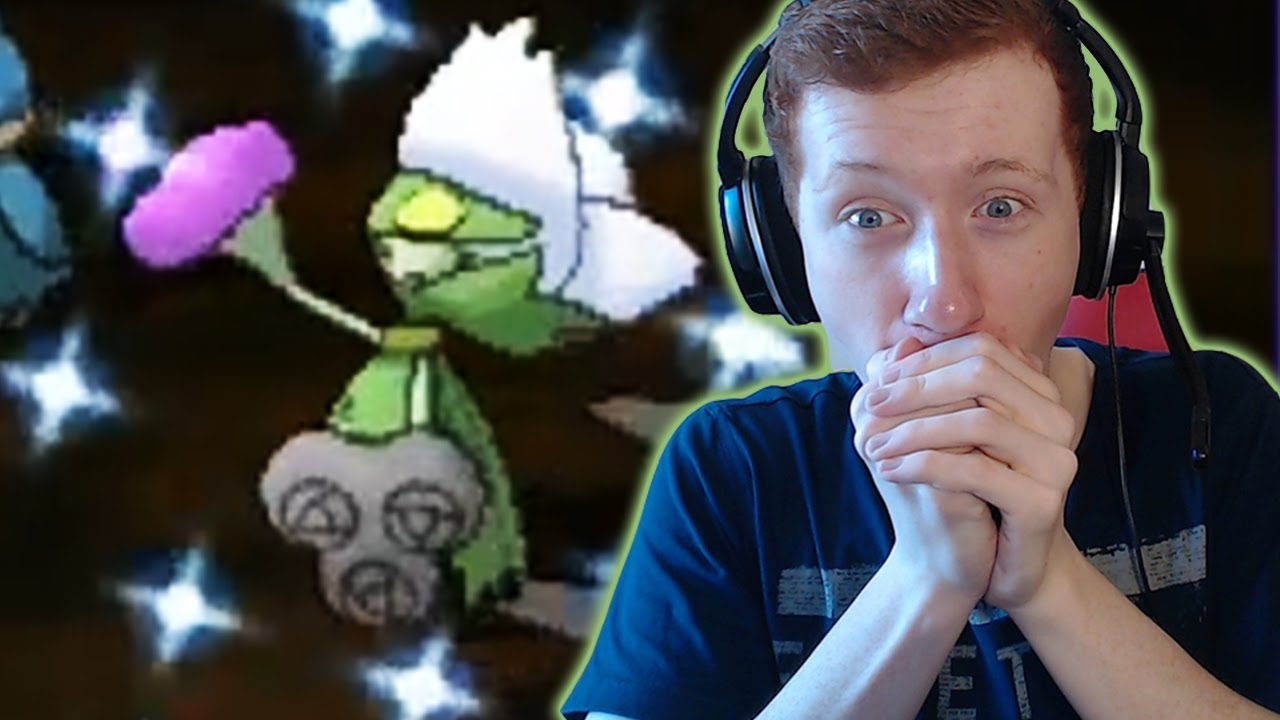 THE BLACK ROSE - SHINY ROSERADE REACTION - Pokemon ORAS - Shiny Reaction #59!