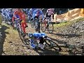 Cyclocross crash compilation 2016