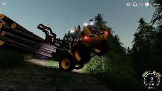 Farming Simulator 19 2021 Урал лесовоз/ Урал опрокинулся.