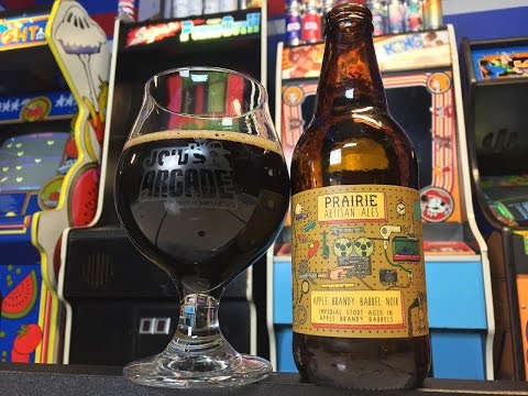 Beer Review #377 - Prairie Artisan Ales - Apple Brandy Barrel Noir - 12% ABV