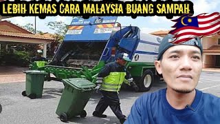 beginilah cara orang Malaysia membuang sampah‼lebih kemas dan sangat teratur⁉