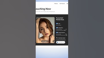 AI-powered online portrait retouching for free without registration