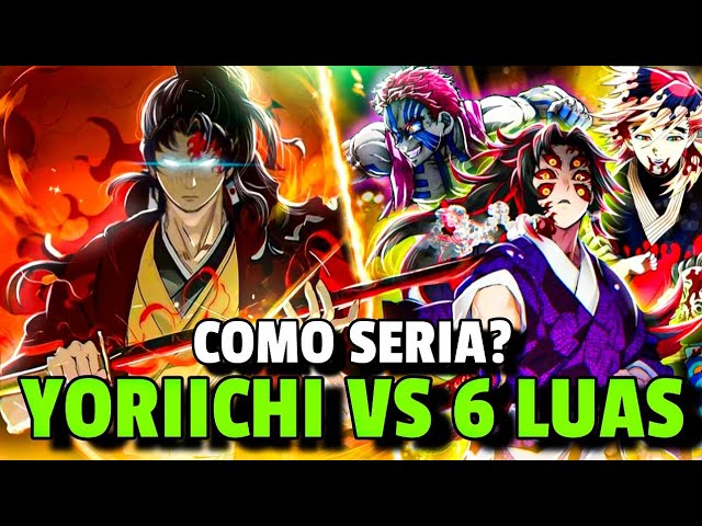 Demon Slayer: Como seria se o primeiro Caçador de Onis lutasse contra as  Luas Superiores?