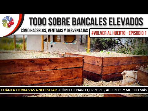 🌱 VENTAJAS y DESVENTAJAS de los BANCALES ELEVADOS - ASÍ los HACEMOS #VolverAlHuerto Episodio 1