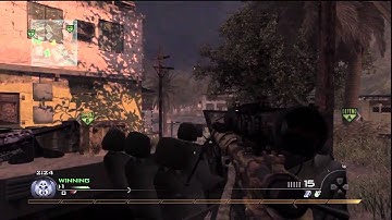 Mw2 No scope Across Rundown Search and Destroy by xLolcano (HD)