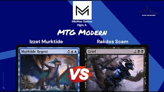 Izzet Murktide VS Rakdos Scam [MTG Modern]