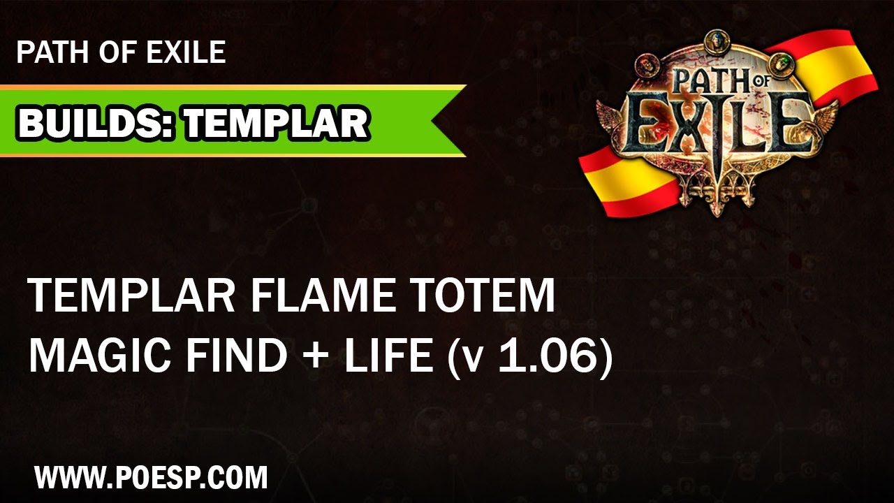 Path Of Exile Templar Build Totem Path Of Exile Templar Build Totem