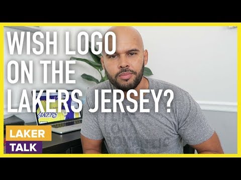 authentic lakers jersey with wish logo