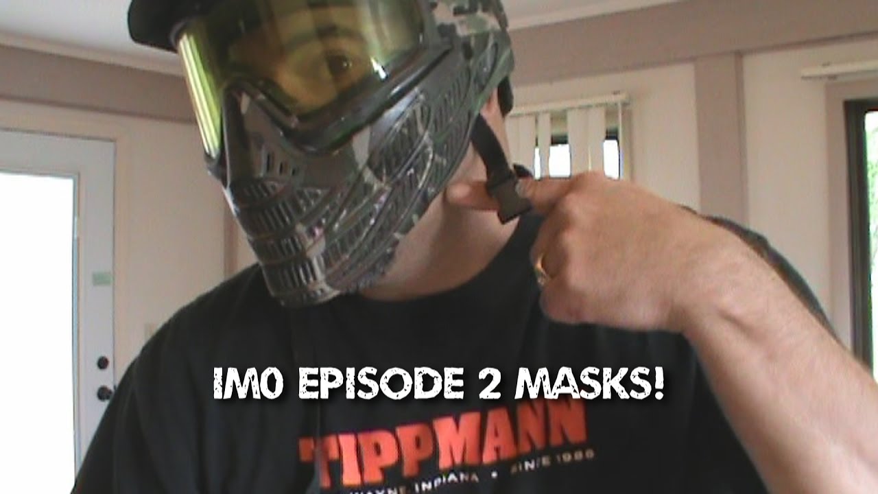 Paintball Masks IMO #2 Episode 2 JT Flex 8 full helmet Vortex fan