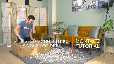 Single Leg Desk - Worktrainer montage tutorial