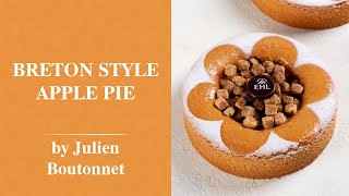 JULIEN BOUTONNET'S charismatic Breton style Apple Pie | online class preview #KICA #pastryideas Resimi