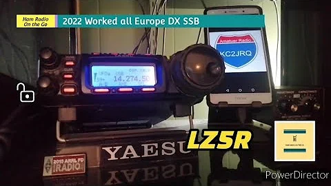 2022 Worked All Europe DX SSB Contest. Yaesu FT-857D. HF Radio Sport contests #hamradio #yaesu