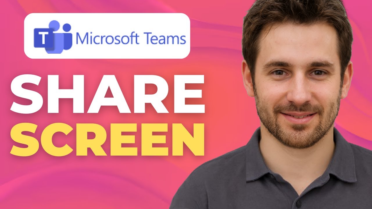 How to Share Screen in Microsoft Teams & Still See Participants - YouTube