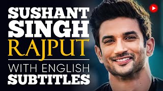 ENGLISH SPEECH | SUSHANT SINGH RAJPUT: Live Your 'Now' (English Subtitles)