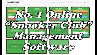 No. 1 Online Snooker Club Software | Smart Cue | English Version screenshot 1
