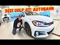 2021 VOLKSWAGEN GOLF GTI 2.0T AUTOBAHN Walkaround & Review - Basil VW