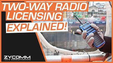 Two Way Radio Licensing Explained