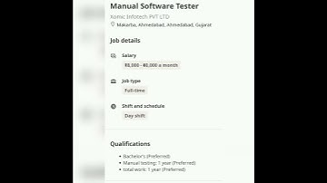 Manual Test Engineer#freshers #experienced#youtubeshorts #manualtesting#getemployed #softwaretesting