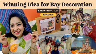 Bay/Desk decoration ideas for competitions 2024 I Interesting ideas for Diwali at office 10+ Themes