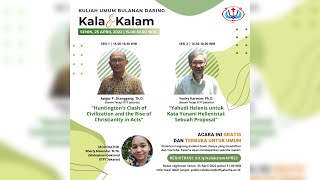 Kala dan Kalam STFT Jakarta - Asigor P. Sitanggang, Th.D. dan Yonky Karman,Ph.D.