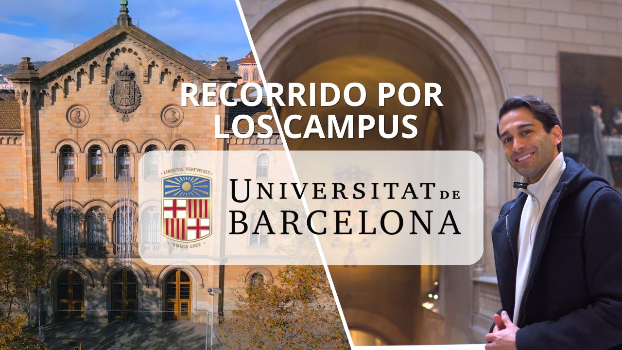 Откройте для себя лучший университет Испании! Экскурсия по кампусам Университета Барселоны