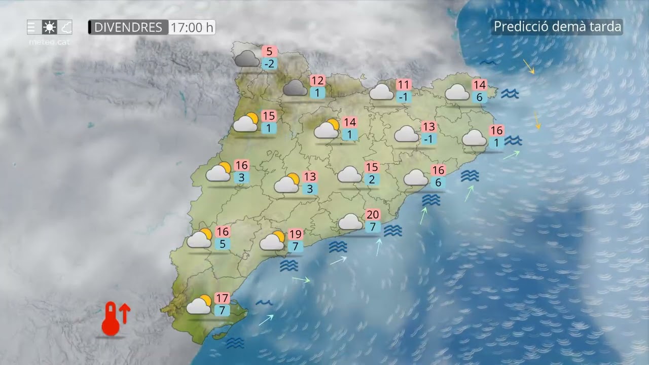 Predicció general per a divendres 20-02-2026