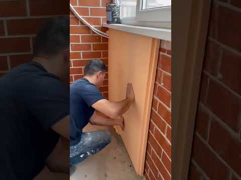 Как утеплить балкон снаружи своими руками видео