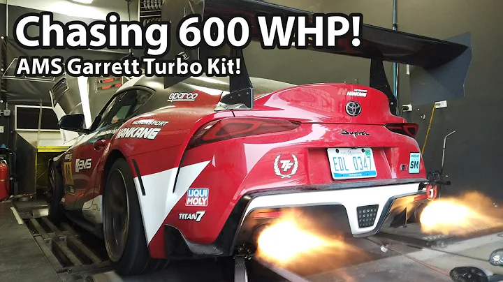 600+ WHP! AMS Supra Garrett Turbo Kit, DIY Cooling...
