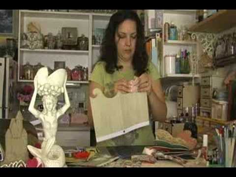 Heart-Shaped Minibook paper mache