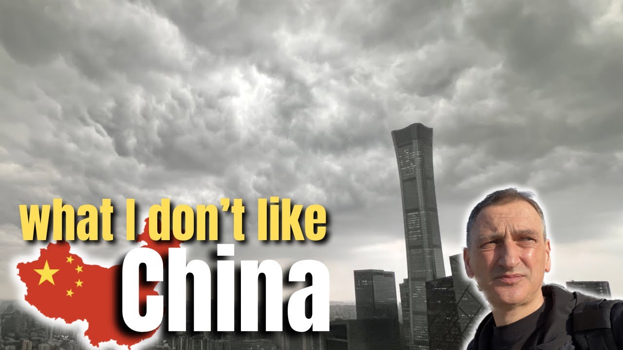What I don't like about living in China - YouTube