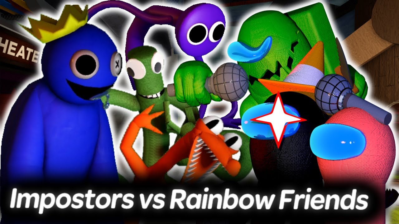 Friends To Your End But Rainbow Friends Vs Impostor - Friday Night Funkin  Games