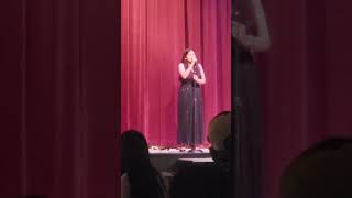 My Daughter has an amazing voice.