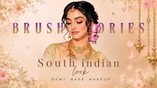 Learn with me| beautiful South Indian bridal makeup step by step 🤌🏻