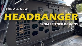 Leitner Designs Headbanger Review: Unboxing &amp; Easy Install - Rear Window Guard for Bed Racks