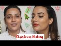 Step By Step Easy Christmas Makeup | With Affordable Products | Jyotii Sethi