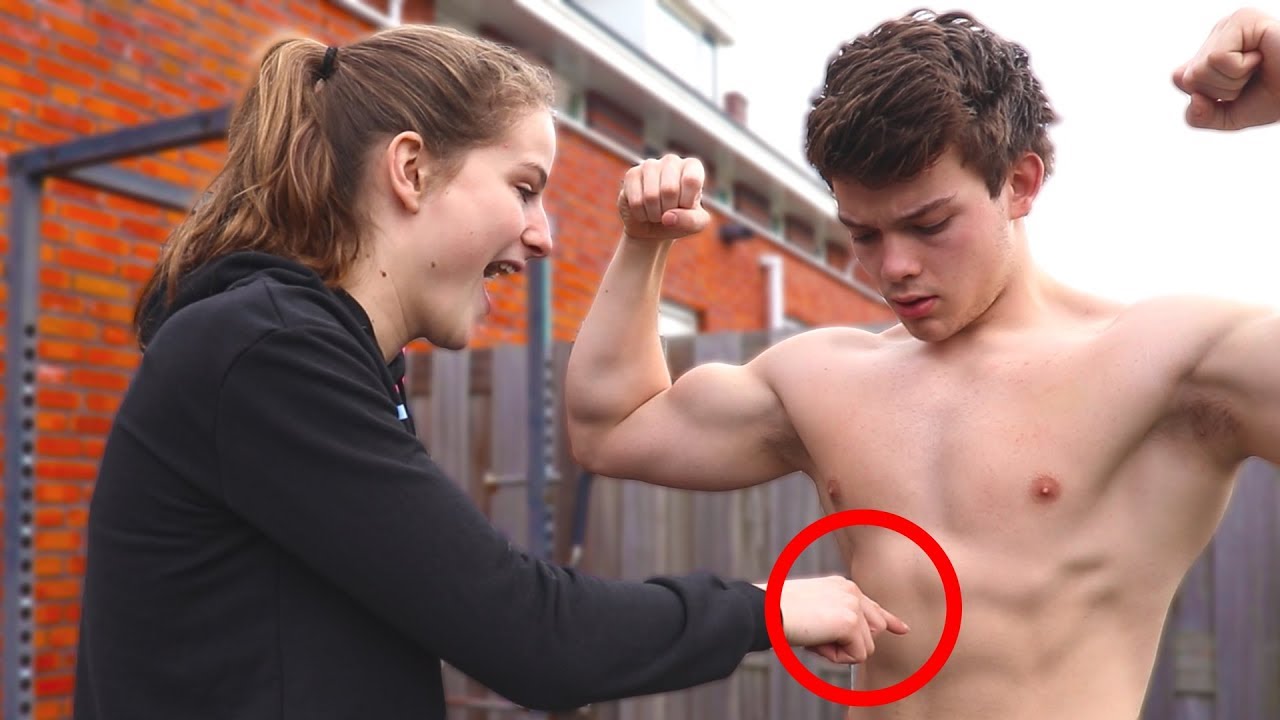 Is she my girlfriend because of my muscles? (Workout Q&A With My Girlfrie