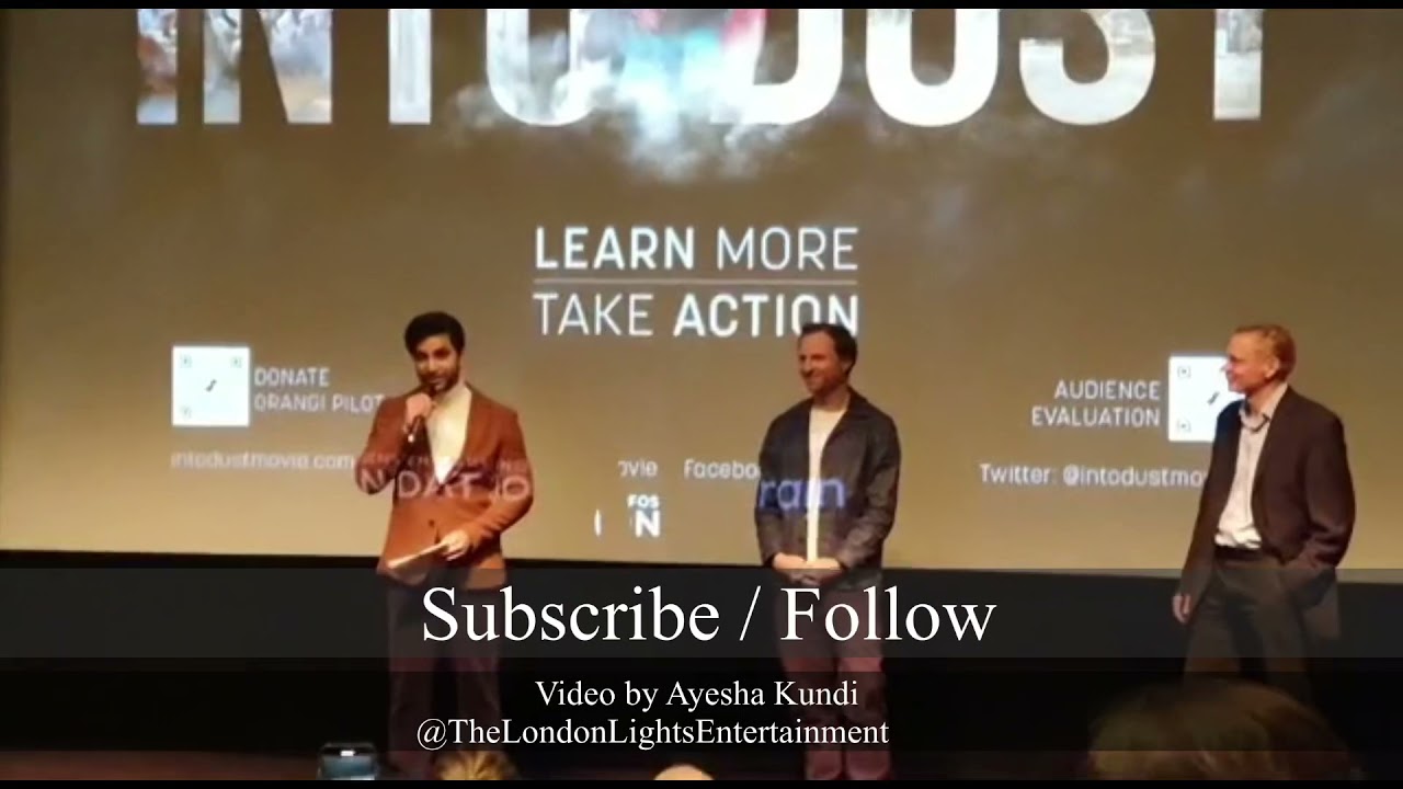 Ahad Raza Mir Attends Into Dust VIP Screening In London