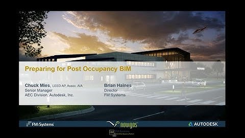 BIM for the Building Lifecycle Demonstration - FMSystems and Autodesk