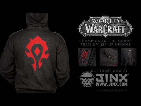 World of Warcraft Champion of the Horde Premium Hoodie from J!NX